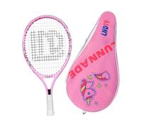 LeeQinersw Raquette de Tennis pour Enfants avec Pochette de Rangement pour La Pratique, Rose