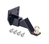 LeeQinersw RC Crawler Car Trailer Hitch Bracket Composante pour Les Véhicules à échelle 1:10, Noir