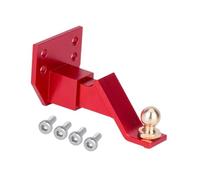 LeeQinersw RC Crawler Car Trailer Hitch Bracket Composante pour Les Véhicules à échelle 1:10, Rouge