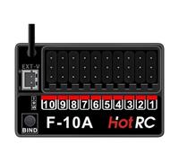 LeeQinersw Récepteur Radiocommandé 2,4 GHz, Pratique et Facile à Installer, pour Véhicule Jouet
