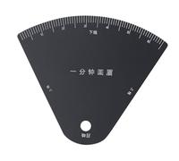 LeeQinersw Règle de pochoir à sourcils avec guide d'arche pour débutantes pour femmes, outil de mise en forme robuste