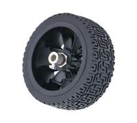 LeeQinersw Roue de Voiture Jouet, Pièce de Robot pour Modèle, Accessoire de Modification DIY, Couplage de 6 Mm