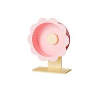LeeQinersw Roue d'exercice pour Hamster Roue de Fitness Surface Ondulée Centre Arrondi Nettoyage Facile Montage Simple Adaptée à l'Entretien des Rongeurs Habitat Intérieur, 26cm, Fleur De Cerisier
