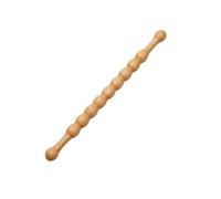 LeeQinersw Rouleau de Massage Bois Accessoire Anti-fatigue Rouleaux Arrondis Appui Profond Manipulation Facile Massage Profond Adapté à Personnes Assises Longtemps Maison, Petit 29.5cm