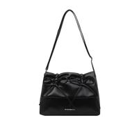 LeeQinersw Sac à Épaule Élégant Sac Bandoulière avec Fermeture Éclair Sac à Main Petite Taille Sac Hobo en Cuir PU Confortable Style Moderne Rangement, Noir