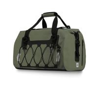 LeeQinersw Sac de 40l Arrière de Étanche PVC avec Ancrages Multiples Poignée Supérieure et Lanières de Portage Adapté aux Trajets Urbains Balades Prolongées Petites Échappées, Array, Vert
