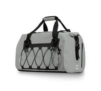 LeeQinersw Sac de 40l Arrière de Étanche PVC avec Ancrages Multiples Poignée Supérieure et Lanières de Portage Adapté aux Trajets Urbains Balades Prolongées Petites Échappées, Array, Gris