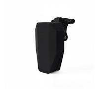 LeeQinersw Sacoche de Selle Vélo Sac Arrière Pochette sous-siège Trousse de Queue Étui de Selle Silicone Imperméable avec Zip Protégé Montage Ajustable et, Noir
