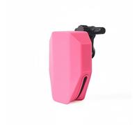 LeeQinersw Sacoche de Selle Vélo Sac Arrière Pochette sous-siège Trousse de Queue Étui de Selle Silicone Imperméable avec Zip Protégé Montage Ajustable et, Rose Rouge