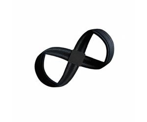 LeeQinersw Sangle de Poignet Entraînement Accessoire Double Boucle Musculation Soutien Poignet Toucher Doux Texture Antiglisse Adaptée Exercices de de Barre Musculation Avancée