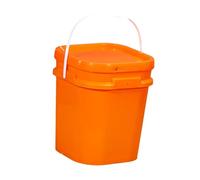 LeeQinersw Seau Carré pour Mélanger La Peinture avec Le Couvercle, Un Récipient Portable pour La Nourriture et l'eau, 20l