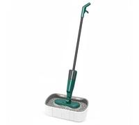 LeeQinersw Serpillière Électrique Balai MOP Nettoyeur Sol Brosse Rotative Pulvérisation d'Eau Recharge USB sans Fil Entretien Rapide et Moins Fatigant Adaptée au, Vert
