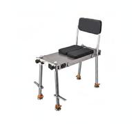 LeeQinersw Siège Pliant Chaise de Pêche Tabouret d'Extérieur Fauteuil Portable Aluminium Léger avec Poignée et Dossier Confortable Convient à Pêche Sportive Loisirs Pique-Nique, Color to 2, 750