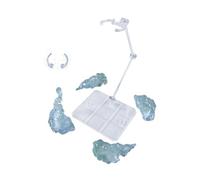 LeeQinersw Smoke Effet Modèles Ensemble pour Support D'Exposition Accessoires Réalistes Multifonctions DIY Stand Adaptable pour Figurines Props Fumée, Clair