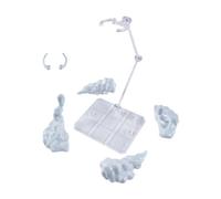 LeeQinersw Smoke Effet Modèles Ensemble pour Support D'Exposition Accessoires Réalistes Multifonctions DIY Stand Adaptable pour Figurines Props Fumée, Blanc