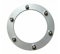 LeeQinersw Sortie de Poêle Capot de Cheminée Bague de Conduit Collerette de Traversée en Acier Inoxydable Robuste pour Passage de Tuyau Adaptée au Bivouac avec Sous Tente Abri Extérieur