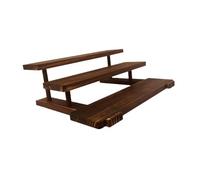 LeeQinersw STRACHE de Bois pour Les Plantes et Le Racker, Brun et 3 Couches