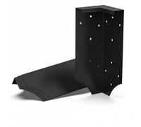 LeeQinersw Support de Cadre de Plantation Métal pour Cadre Fixations pour Bacs Surélevés Guidage par Fentes 64 Vis pour Assemblage Propre Adapté au Parterres en Bois Travaux Cour