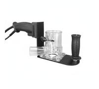 LeeQinersw Support de Défonceuse Socle Base Guide Accessoire Outil Plaque de Base Cadre de Support Base Large Équilibrée, Support Multifonctionnel Avec Aspiration + Guide Linéaire + Base De Coupe
