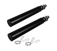 LeeQinersw Support de Rangement pour Haltères, Barre de Fitness, Support en Acier Compatible avec Les Accessoires de Remplacement pour La Maison, Cintre Noir, pour Trou de 18 Mm