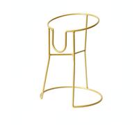 LeeQinersw Support de Récipient à Boisson Présentoir de de Fermentation de Distributeur de Baril Base de Jarre en Fer Robuste Adapté aux Fêtes , Or , Support Circulaire De 12cm