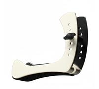 LeeQinersw Support Ergonomique Repose-jambe Instrument Électrique Accessoire Guitare Réglable Système Flexible Confort Matériaux, Blanc, Blanc Porcelaine Humide, Version Anti-dérapante