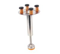 LeeQinersw Support Universel pour Broyeur D'Évier En Acier Inoxydable Structure Réglable avec Amortisseurs Cadre Solide pour Éviers et Meubles de Cuisine Adapté, Hauteur 18cm à 27cm