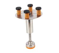 LeeQinersw Support Universel pour Broyeur D'Évier En Acier Inoxydable Structure Réglable avec Amortisseurs Cadre Solide pour Éviers et Meubles de Cuisine Adapté, Hauteur 15cm à 19cm