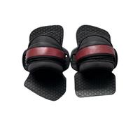 LeeQinersw Surf Footstraps Sangle Plaque Pad Fixation Antidérapante Confort en TPU avec Interface Texturée Réglable Convient à Planche de Kitesurf Planche de, S01 Brown Black