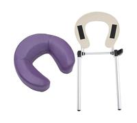 LeeQinersw Table de massage avec appui-tête et coussin réglable pour femmes et hommes, Violet