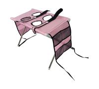 LeeQinersw Table de Toilettage pour Animaux avec Sangle et Cadre de Support, Support pour Le Toilettage et La Coupe des Ongles, Rose
