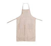 LeeQinersw Tablier de Poterie, Tablier de Céramique en Toile Imperméable à Jambe Fendue, Tablier pour Peinture, Poterie
