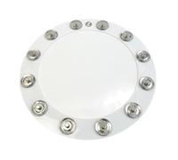 LeeQinersw Tambourin pour Charleston, Cymbale Cymbale Stack. Accessoire de Percussion pour Batterie.