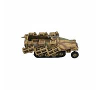 LeeQinersw Tank Figurine Statuette de Char Blindé Miniature Ornement en Plastique Reproduction Historique Véhicule Militaire pour Collectionneur Adaptée à la Décoration de Bureau Passionnés d'Histoire