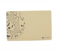 LeeQinersw Tapis de en Daim Coussin d'Appui Genoux Tapis de Sport Surface Confortable Base Caoutchouc Stabilité Optimale pour Gymnastique Méditation Exercices, Balle Jaune