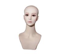 LeeQinersw Tête de mannequin femme avec support de perruque et de maquillage pour