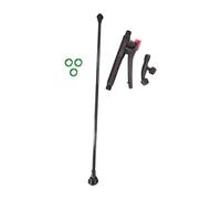 LeeQinersw Tête de Pulvérisation de Rechange pour Lance D'arrosage de Jardin, Lance de Pulvérisation Agricole Manuelle, Poignée Ergonomique en Acier Inoxydab, Buse à Double courbure