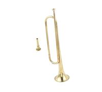 LeeQinersw Trompette Trompette Bugle Cuivre C Bémol Musical Soufflant Portable Instrument Débutant Embouchure Incluse Élégant pour Enfants Adultes