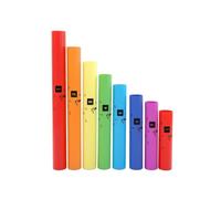 LeeQinersw Tube de Percussion Bâton Tonal Mélodique Rythmique Diatonique Instructif Coloré Adapté aux Ateliers Périscolaires Animations Culturelles Pratiques de Relaxation Sonore, Modèle Sans Corde