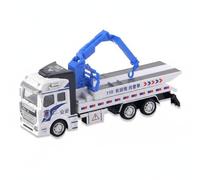 LeeQinersw Véhicule de Secours Jouet Camion Miniature Véhicule Éducatif pour Initiation aux Services d'urgence Mouvement Retour Adapté aux Filles Garçons Jeux Éducatifs Maison, Camion Plateau