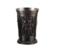 LeeQinersw Verrerie Vintage pour Accessoires de Cocktail, dieu du soleil d'étain