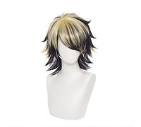 LEES WIGS Perruque pour cosplay Tokyo Revengers Hamiya Kazutora avec bonnet de perruque gratuit