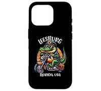 Leesburg Florida USA Fun Alligator Dessin animé Coque pour iPhone 16 Pro