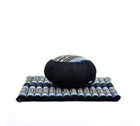 Leewadee Coussin de Méditation Zafu & Zabuton Set 70 x 70 cm Kapok