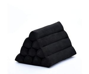 LEEWADEE Coussin Triangulaire Thaï 50 x 33 x 33 cm - Kapok Appui Dos