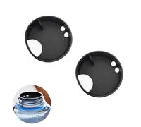 Leewoth Lot de 2 protections anti-éclaboussures en silicone pour bouteille d'eau Nalgene 946 ml avec bec verseur et trous de ventilation