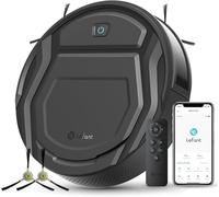 Lefant Aspirateur Robot 2200 Pa, sans enchevêtrement, 7,8 cm Ultra Fin, Auto-chargeant, Wi-FI/App/Alexa, 120 Minutes, 6 Modes de Nettoyage, idéal pour Les Poils d'animaux, sols durs M210-Pro