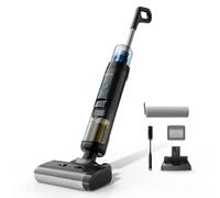 Lefant LS200 Aspirateur Balai Laveur Intelligent sans Fil pour Sols Durs, Autonettoyage avec Racleur Résistant, Nettoyage et Lavage en Un Seul Passage, Jusqu’à 230 ㎡, Réservoir d’Eau 700 ML, Noir