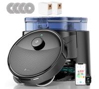Lefant M3 MAX Robot aspirateur avec fonction d'essuyage, 20 000 Pa, 210 min maximum, évitez les obstacles, cartographie laser et navigation précis, zone No-Go, levage de la serpillère, Wi-Fi 2,4 G/5 G