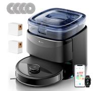 Lefant M3 Max Robot Aspirateur Laveur 20 000 Pa, Station Multifonctionnelle, Double Serpillière Rotative 200 TR/Min & Relevable 9mm, Navigation dToF, Évitement d'obstacles PSD, 220min, 5G/2.4G